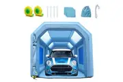 VEVOR Inflatable Spray Booth Car Paint Tent 20x10x8ft Filter System 2 Blowers