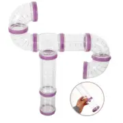 1 Set DIY Cage Tunnels Hamster Cage External Tube DIY Connection Toy Hamster