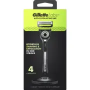 Gillette Labs Razor with Magnetic Stand and 4 Cartridges