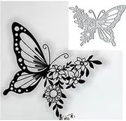 Animal Butterfly Flower Metal Die Cuts,Spring Buttrefly Flowre Leaf Cutting Dies Cut Stencils DIY Scrapbooking Decorative Embossing Paper Scrapbooking Card Making