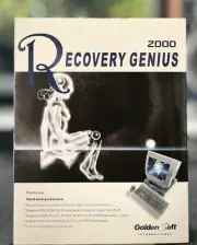 Recovery Genius 2000 Data Recovery Utility Tool PC WIN Golden Soft Software F SH