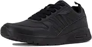 [NAUTICA] Men's Fashion Sneakers Lace-Up Trainers Walking Shoes Basketball Style -Backshore-Black Mono-Size-10.5