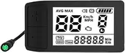 xioaue Electric Bike 500S Display 0-9 PAS Speed Indicator 24V 36V 48V for BBS01 BBS02 Mid Drive Motor Bicycle Ebike UART Meter