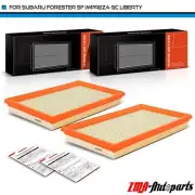 2x Engine Air Filters for Subaru Forester SF SF5 Impreza GC Liberty BC Outback (for: Subaru)