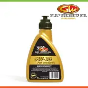 New * GULF WESTERN * EURO ENERGY FULL SYN 5W-30 Engine Oil ACEA C3 1Ltr