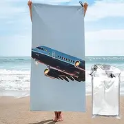 Flying Airplane Quick Dry Towel Microfiber Sports Gym Shower Home Use Hiking Bathroom Multifunctional
