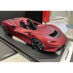 全新1:18 TECNOMODEL 1:18 MCLAREN ELVA 2022 消光紅 樹脂車