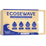 Laundry Detergent Sheets 160 sheets Fresh linen Scent Hypoallergenic and Eco-...