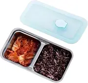 Snack Containers for Kids | Double Compartment Snack Pack Containers with Lids - Leak-Proof Food Storage Boxes for Camping Picnic Sports Girls Youth Teens Family