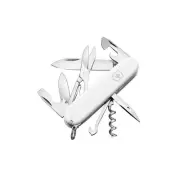 VICTORINOX CLIMBER WHITE - SWISS ARMY POCKET KNIFE 91 MM - 14 TOOLS