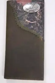 ZEP-PRO Virginia Cavaliers Roper Leather Fence Row Camo WALLET ONLY NO BOX