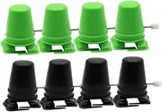 KOMBIUDA Clockwise Movement DIY Kit 8pcs Plastic Movements for Robot Toy DIY Clay Craft Accessory