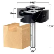 Insert Cutter Spoilboard Router Bit - 1/4" Shank - Yonico 51250q