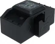 Electric Poker Shuffler, Automatic Playing Card Mixer, Deck Mixer Machine, Noise-Reducing Smooth, Battery-Powered Abs Design, Black, Parties Gatherings or Home Use