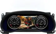 Car Digital Cluster Instrument Compatible for Jeep Wrangler JK 2011-2017 LCD Speedometer Dashboard Display Panel Virtual Cockpit Linux OS