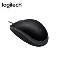 在飛比找PChome24h購物優惠-【Logitech 羅技】M110 靜音有線滑鼠 黑色