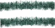 UTHCLO 2Pcs Artificial Christmas Pine Garland Xmas Hanging Decoration for DIY Wreaths Home Decor Versatile Holiday Ornament for Front Door Indoor Use