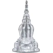 Crystal Buddha Stupa Bodhi Tower Pagoda Buddhist Articles Ornaments Household