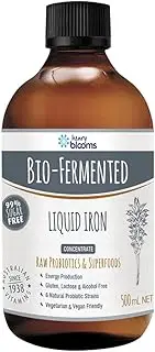 Henry Blooms Bio-Fermented Liquid Iron, 500ml, 650 milliliters