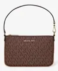 Michael Kors Jet Set Small Signature Logo Convertible Purse/Wristlet