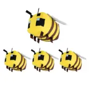 Yellow Bee Kawaii Plush Cartoon Game Minecrafte Wasp Stuffed