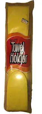 1978 *Sealed* Scott Paper Company bathroom Towel yellow Holder