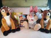 Walt Disney Bambi 2005 Platinum Edition NEW DVD Bambi Grows Up Book & Plush Lot