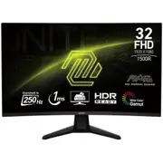 MSI MAG 32C6X 31.5" FHD 250Hz Curved Gaming Monitor 1920x1080 - 1ms - DisplayPort - 2x HDMI - Adaptive Sync - 100x100 VESA [MAG 32C6X]