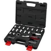 Renegade Industrial 3/8" Drive 32 Piece Metric Go Through Socket Set - RIGT3832