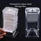 Cotton Pad Container Scratch Resistant Easy Cleaning Nail Art Remover Paper Wipe