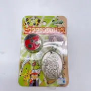 Super Pokemon Gold And Silver Hiwada Gym Insect Badge Former Tsukushi Plate
