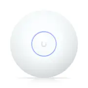 Ubiquiti U7 Long-Range, Compact, Ceiling-mount WiFi 7 AP, 5 Spatial Streams, Extended Signal Range, Cover Up to160m , 300+ Devices, Uplink 2.5GbE U7-LR