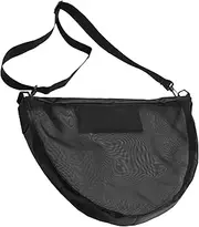 Mesh Sling Gym Bag - Mesh Swim Gym Bag - Large Capacity Mesh Swim Gym Bag, Breathable Mesh Ball Storage Bag, Sling Net Carry Bag, Portable for Gym, Volleyball