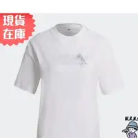 在飛比找蝦皮購物優惠-Adidas x Disney 女裝 短袖上衣 T恤 米妮 