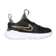 【NIKE 耐吉】14-16CM_FLEX RUNNER 2-TDV 男女小童休閒運動鞋-慢跑 黑灰金(DJ6039-007)