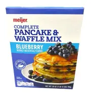 Meijer Blueberry Complete Pancake & Waffle Mix 28 oz