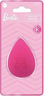 Barbie - Egg Sponge - Complexion Makeup - Latex Free - Soft - Pink - Official Mattel Product