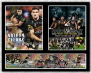 NEW! NATHAN CLEARY PANTHERS MEMORABILIA SIGNED FRAMED, LIMITED EDITION to 499