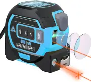 Almighty Ruler Laser Rangefinder, 3-In-1 Infrared Laser Tape Measure, 40M Digita