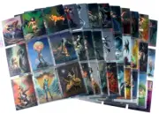 1996 COMIC IMAGES CHROMIUM BORIS WITH JULIE COMPLETE 90/90 CARD SET +MORE MINT!