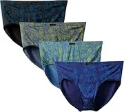 [NEWTRASI] Men's 4-Pack Shorts Fat Guy Big and Tall XL-8XL Underpants Plus Size Oversized Inner Pants Modal Underwear