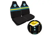 PARRAMATTA EELS Official NRL Seat Cover and Steering Wheel Cover Combo