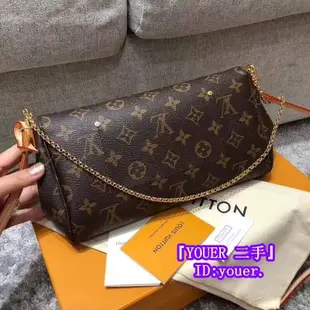 二手精品 LOUIS VUITTON FAVORITE 肩背包 小號 M40717