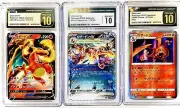 Charizard Graded Japanese Pokémon TCG Lot CGC ALL 10s! Pristine & Gem Mint