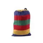 (Red)Camping Hammock Double Portable Hammock With 2 Tie Straps Colorful Str HB