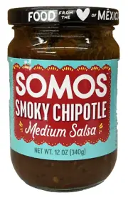 SOMOS Smoky Chipotle Medium Salsa 12 oz