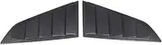 Car Rear Side Window Louvers Compatible For Corvette C7 2014-2019 Triangular Window Glass Blinds