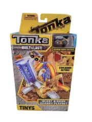 Tonka Tinys Blast & Dash Quarry Playset w/ Exclusive Mini Vehicle NEW IN DMG BOX