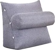 RORPOIR 1Set Bed Triangle Cushion Ergonomic Neck Support Pillow for Home Car Office Comfortable Wedge Shape for Optimal Lumbar Support Dark for Reading