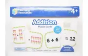 Learning Resources Addition Puzzle Cards. New In Box. Children’s Mathematics. ￼